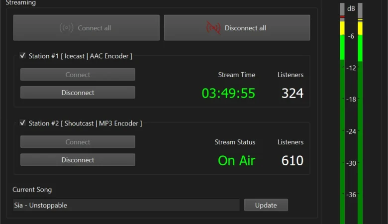 Radio encoder: BUTT en de nieuwe BUTTM voor SHOUTcast & Icecast streams